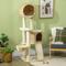 Show in main carousel: PawHut 59-in Sisal Cat Tree, Beige slide 8 of 10