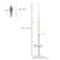 Show in main carousel: PawHut 8.4-ft Fleece Adjustable Height Floor-to-Ceiling Cat Tree, White slide 3 of 10