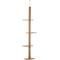 Show in main carousel: PawHut 8.5-ft Adjustable Floor-To-Ceiling Cat Tree, Brown slide 1 of 11