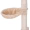 Show in main carousel: PawHut 8.5-ft Adjustable Height Floor-To-Ceiling Cat Tree, Beige & White slide 8 of 10