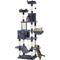 Show in main carousel: PawHut 81-in Cat Tree for Large Cats, Dark Gray slide 1 of 11
