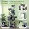 Show in main carousel: PawHut 81-in Cat Tree for Large Cats, Dark Gray slide 7 of 11