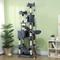 Show in main carousel: PawHut 81-in Cat Tree for Large Cats, Dark Gray slide 3 of 11