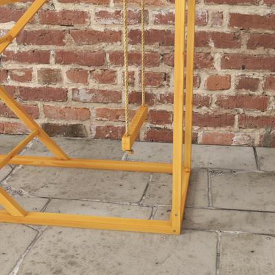 Show full view: PawHut Active Play Chicken Coop Accessories, Yellow slide 8 of 9