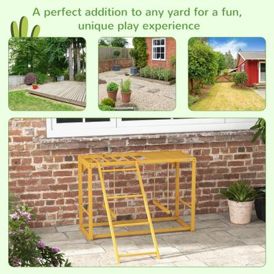 Show full view: PawHut Active Play Chicken Coop Multi-Bird Accessories, Natural slide 5 of 9