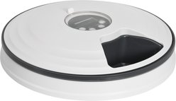 PawHut Automatic Dog Feeder, White, White slide 1 of 9
