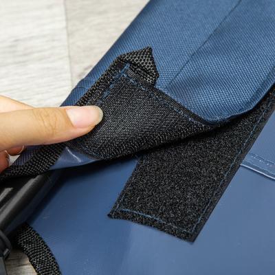 Show full view: PawHut Breathable Mesh Indoor & Outdoor Elevated Dog Bed with Removable Cover, 48-in, Dark Blue slide 9 of 10