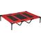 Show in main carousel: PawHut Breathable Mesh Indoor & Outdoor Elevated Dog Bed with Removable Cover, 48-in, Red slide 1 of 10