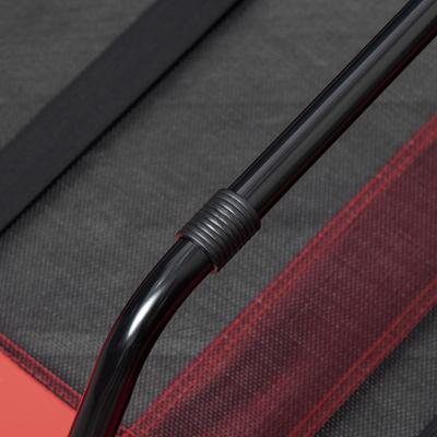 Show full view: PawHut Breathable Mesh Indoor & Outdoor Elevated Dog Bed with Removable Cover, 48-in, Red slide 8 of 10