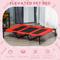 Show in main carousel: PawHut Breathable Mesh Indoor & Outdoor Elevated Dog Bed with Removable Cover, 48-in, Red slide 4 of 10