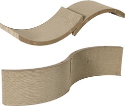 PawHut Cardboard Cat Scratching Post Replacements, 4 count, Brown slide 2 of 9