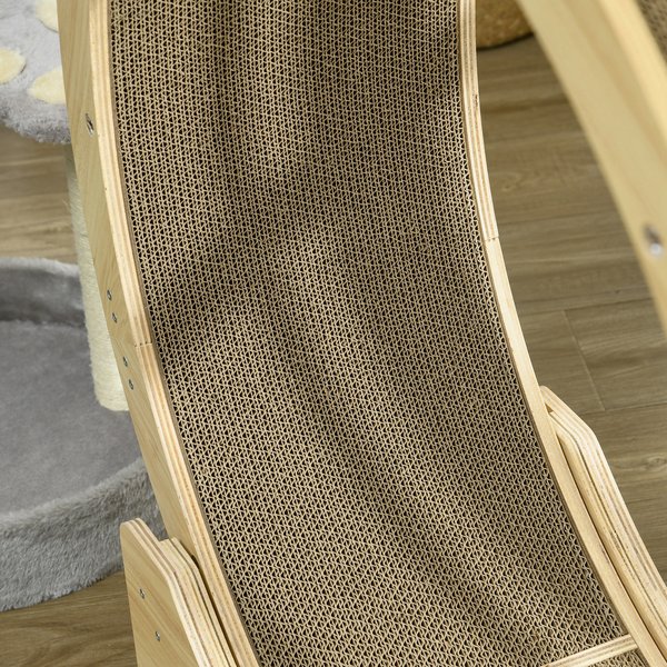 PawHut Cardboard Cat Scratching Post Replacements, 4 count, Brown