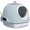 Show in main carousel: PawHut Cat Litter Box Enclosure with Lid & Scoop, Blue slide 1 of 9