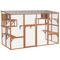 Show in main carousel: PawHut Catio Outdoor Cat House Window Box, Orange, 118 x 55 x 75.5-in slide 1 of 9