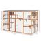 Show in main carousel: PawHut Catio Outdoor Cat House Window Box, Orange, 118 x 55 x 75.5-in slide 3 of 9