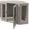 Show in main carousel: PawHut Corner Furniture Style Dog Crate, Walnut Brown, Large, 47.75 x 24 x 27.75-in slide 9 of 9