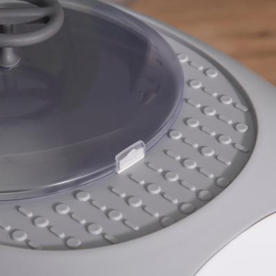 Show full view: PawHut Covered Cat Litter Box with Enclosed Drawer & Skylight, 22-in, Gray slide 7 of 9