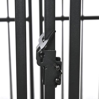 Show full view: PawHut Dog Kennel & Play Pen, Black, 4 x 6-ft slide 9 of 9