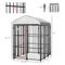 Show in main carousel: PawHut Dog Kennel & Play Pen, Black, 4 x 6-ft slide 3 of 9