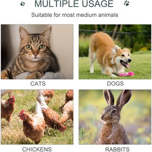 PawHut Dog Outdoor Kennel & Play Pen, Black, 8 x 4 x 6-ft