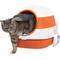 Show in main carousel: PawHut Dome Covered Cat Litter Box, 20-in, Orange slide 1 of 9