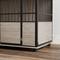 Show in main carousel: PawHut Double Door Furniture Style Dog Crate Furniture, Walnut Finish, 46 inch slide 9 of 10