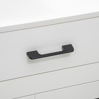 Show full view: PawHut Double Door Furniture Style Dog Crate with Drawer, 32 inch, White slide 9 of 9