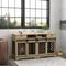 Show in main carousel: PawHut Double Door Furniture Style Dog Crate with Removable Divider, Oak, 66 inch slide 3 of 10