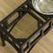 Show in main carousel: PawHut Elevated Dog Bowls, Black, Short slide 8 of 9