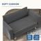 Show in main carousel: PawHut Elevated Dog Sofa Bed, Gray, 33.75-in slide 5 of 9