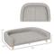 Show in main carousel: PawHut Elevated Dog Sofa Bed with Removable Cover, 38.6-in, Gray slide 4 of 11