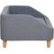 Show in main carousel: PawHut Elevated Dog Sofa Bed with Removable Cover, Gray, 38-in slide 8 of 9