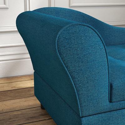 Show full view: PawHut Elevated Dog Sofa Bed with Removable Cover & Storage, 29.9-in, Blue slide 9 of 11