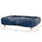 Show in main carousel: PawHut Elevated Large Dog Couch Bed with Removable Cover, Blue, 37.8-in slide 3 of 9