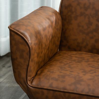 Show full view: PawHut Expandable & Foldable PU Leather Dog Sofa Bed, Brown, 39-in to 52-in slide 9 of 10