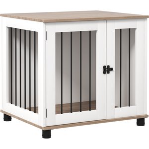 PawHut Furniture Style Dog Crate, Brown, 29 inch