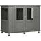 Show in main carousel: PawHut Furniture Style Dog Crate, Gray, 46 inch slide 1 of 9
