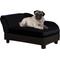 Show in main carousel: PawHut Luxury Elevated Small Dog Sofa Bed with Storage, 29.9-in, Black slide 1 of 9