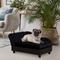 Show in main carousel: PawHut Luxury Elevated Small Dog Sofa Bed with Storage, 29.9-in, Black slide 2 of 9