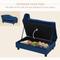 Show in main carousel: PawHut Luxury Elevated Small Dog Sofa Bed with Storage, 29.9-in, Blue slide 5 of 9