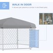 Show in main carousel: PawHut Medium & Large Dog Outdoor Kennel, 6.9 x 6.1 x 4.9-ft slide 7 of 10