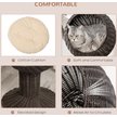 Show in main carousel: PawHut Natural Mat Grass Woven Cat House, Coffee slide 5 of 9