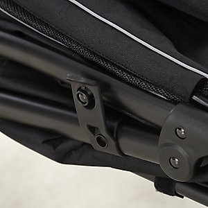 PawHut One-Click Foldable Dog Stroller, Black