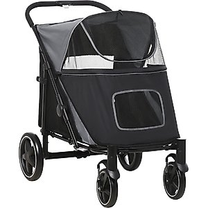 Ibiyaya New CLEO Travel System Cat & Dog Stroller, Medium