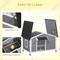 Show in main carousel: PawHut Outdoor Cabin-Style Wooden Dog House, Gray slide 6 of 10