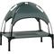 Show in main carousel: PawHut Outdoor Covered Elevated Dog Bed, Grey, 24-in slide 1 of 10