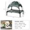 Show in main carousel: PawHut Outdoor Covered Elevated Dog Bed, Grey, 24-in slide 3 of 10