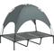 Show in main carousel: PawHut Outdoor Covered Elevated Dog Bed, Grey, 48-in slide 1 of 10