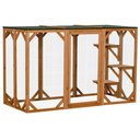 PawHut Outdoor Feral Cat House, Orange