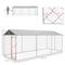 Show in main carousel: PawHut Outdoor Large Dog Kennel, 19.7 x 7.5 x 7.5-ft slide 3 of 10